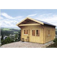 WOLFF FINNHAUS Gartenhaus »Göteborg«, Holz, BxHxT: 464 x 345 x 691 cm (AuĂenmaĂe inkl. DachĂŒberstand) - beige |  Holz  |  23,64 m² WOLFF FINNHAUS Gartenhaus »Göteborg«, Holz, BxHxT: 464 x 345 x 691 cm (AuĂenmaĂe inkl. DachĂŒberstand) - beige |  Holz  |  23,64 m²