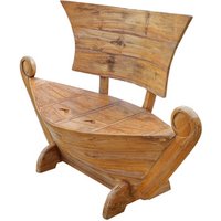 SIT Bank »ROMANTEAKA«, Holz, 1-Sitzer, BxHxT: 145 x 99 x 65 cm – beige SIT Bank »ROMANTEAKA«, Holz, 1-Sitzer, BxHxT: 145 x 99 x 65 cm – beige