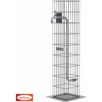 BELLISSA Gabione, BxH: 18,5 x 90,5 cm, Stahldraht – silberfarben BELLISSA Gabione, BxH: 18,5 x 90,5 cm, Stahldraht – silberfarben