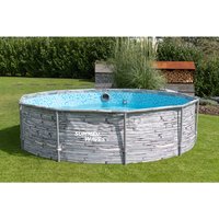 SUMMER WAVES® Pool »Active«, steinfarben, ØxH: 305 x 76 cm – grau SUMMER WAVES® Pool »Active«, steinfarben, ØxH: 305 x 76 cm – grau