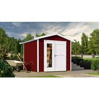 WEKA Gartenhaus »Gartenhaus 224 A«, Holz, BxHxT: 280 x 238 x 263 cm (Außenmaße inkl. Dachüberstand) - rot |  Fichte  |  5,6 m² WEKA Gartenhaus »Gartenhaus 224 A«, Holz, BxHxT: 280 x 238 x 263 cm (Außenmaße inkl. Dachüberstand) - rot |  Fichte  |  5,6 m²