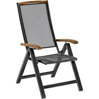 MERXX Klappsessel »Tilos«, Metall/Holz, BxHxT: 60 x 116 x 79 cm – grau Rabatt: 17 % MERXX Klappsessel »Tilos«, Metall/Holz, BxHxT: 60 x 116 x 79 cm – grau Rabatt: 17 %