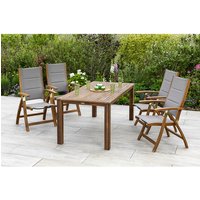 MERXX Gartenmöbelset »Acapulco«, 4 Sitzplätze, Akazienholz/Textil – grau Rabatt: 17 % MERXX Gartenmöbelset »Acapulco«, 4 Sitzplätze, Akazienholz/Textil – grau Rabatt: 17 %