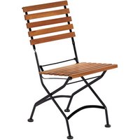 MERXX Stuhl »Schlossgarten«, BxHxT: 47 x 86 x 59 cm, Stahl – schwarz | beige Rabatt: 20 % MERXX Stuhl »Schlossgarten«, BxHxT: 47 x 86 x 59 cm, Stahl – schwarz | beige Rabatt: 20 %