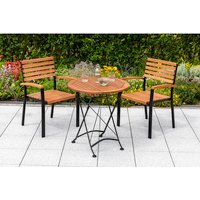 MERXX Gartenmöbelset »Schlossgarten«, Holz, 3-teilig – schwarz Rabatt: 17 % MERXX Gartenmöbelset »Schlossgarten«, Holz, 3-teilig – schwarz Rabatt: 17 %