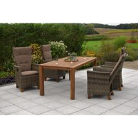 MERXX Gartenmöbelset »Toskana«, 4 Sitzplätze, Aluminium/Kunststoff/Akazienholz, inkl. Auflagen – beige Rabatt: 17 % MERXX Gartenmöbelset »Toskana«, 4 Sitzplätze, Aluminium/Kunststoff/Akazienholz, inkl. Auflagen – beige Rabatt: 17 %