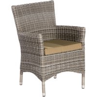 MERXX Sessel »Teneriffa«, Metall/Kunststoff, BxHxT: 61 x 84 x 61 cm – beige MERXX Sessel »Teneriffa«, Metall/Kunststoff, BxHxT: 61 x 84 x 61 cm – beige