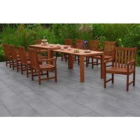 MERXX Gartenmöbelset »Santos«, 10 Sitzplätze, Eukalyptusholz – beige Rabatt: 17 % MERXX Gartenmöbelset »Santos«, 10 Sitzplätze, Eukalyptusholz – beige Rabatt: 17 %