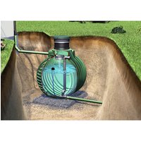 GARANTIA Retentionszisterne »COLUMBUS«, 3700 L, grün inkl. Deckel GARANTIA Retentionszisterne »COLUMBUS«, 3700 L, grün inkl. Deckel