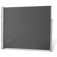 LECO Seitenmarkise, Stahl/Aluminium/Polyester, HxL: 160 x 300 cm – grau LECO Seitenmarkise, Stahl/Aluminium/Polyester, HxL: 160 x 300 cm – grau