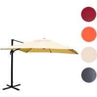 MVG Ampelschirm »MVG-A96«, 3,5×3,5m (Ø4,95m) Alu 25kg – braun MVG Ampelschirm »MVG-A96«, 3,5×3,5m (Ø4,95m) Alu 25kg – braun