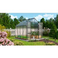 VITAVIA Gewächshaus »Domus 6700«, BxHxL: 257 x 252 x 263 cm – schwarz Rabatt: 13 % VITAVIA Gewächshaus »Domus 6700«, BxHxL: 257 x 252 x 263 cm – schwarz Rabatt: 13 %