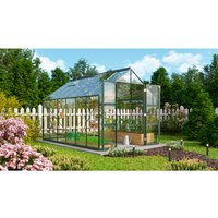 VITAVIA Gewächshaus »Domus 9900«, BxHxL: 257 x 246 x 387 cm – gruen VITAVIA Gewächshaus »Domus 9900«, BxHxL: 257 x 246 x 387 cm – gruen