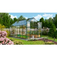 VITAVIA Gewächshaus »Domus 11500«, BxHxL: 257 x 246 x 449 cm – schwarz VITAVIA Gewächshaus »Domus 11500«, BxHxL: 257 x 246 x 449 cm – schwarz