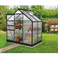 VITAVIA Gewächshaus »Venus Plus 2500«, BxHxL: 195 x 209,5 x 131 cm – grau VITAVIA Gewächshaus »Venus Plus 2500«, BxHxL: 195 x 209,5 x 131 cm – grau