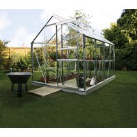 VITAVIA Gewächshaus »Venus Plus 5000«, BxHxL: 195 x 209,5 x 131 cm – silberfarben VITAVIA Gewächshaus »Venus Plus 5000«, BxHxL: 195 x 209,5 x 131 cm – silberfarben