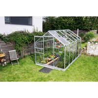 VITAVIA Gewächshaus »Venus Plus 6200«, BxHxL: 195 x 209,5 x 131 cm – silberfarben VITAVIA Gewächshaus »Venus Plus 6200«, BxHxL: 195 x 209,5 x 131 cm – silberfarben