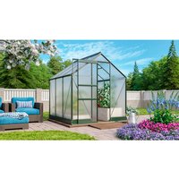 VITAVIA Gewächshaus »Apollo Plus 3800«, BxHxL: 195 x 209,5 x 131 cm – gruen VITAVIA Gewächshaus »Apollo Plus 3800«, BxHxL: 195 x 209,5 x 131 cm – gruen