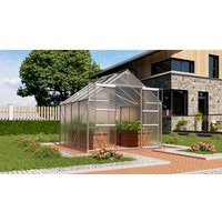 VITAVIA Gewächshaus »Mars Plus 6700«, BxHxL: 195 x 209,5 x 131 cm – silberfarben VITAVIA Gewächshaus »Mars Plus 6700«, BxHxL: 195 x 209,5 x 131 cm – silberfarben