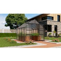 VITAVIA Gewächshaus »Mars Plus 6700«, BxHxL: 257 x 238 x 258 cm – schwarz VITAVIA Gewächshaus »Mars Plus 6700«, BxHxL: 257 x 238 x 258 cm – schwarz