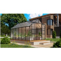 VITAVIA Gewächshaus »Mars Plus 9900«, BxHxL: 257 x 238 x 383 cm – schwarz VITAVIA Gewächshaus »Mars Plus 9900«, BxHxL: 257 x 238 x 383 cm – schwarz