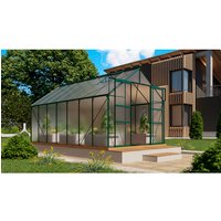 VITAVIA Gewächshaus »Mars Plus 11500«, BxHxL: 257 x 238 x 445 cm – gruen VITAVIA Gewächshaus »Mars Plus 11500«, BxHxL: 257 x 238 x 445 cm – gruen