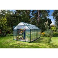 VITAVIA Gewächshaus »Mars Plus 11500«, BxHxL: 257 x 238 x 445 cm – gruen VITAVIA Gewächshaus »Mars Plus 11500«, BxHxL: 257 x 238 x 445 cm – gruen