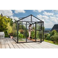 VITAVIA Gewächshaus »Zeus Plus 8100«, BxHxL: 195 x 197 x 131 cm – schwarz VITAVIA Gewächshaus »Zeus Plus 8100«, BxHxL: 195 x 197 x 131 cm – schwarz