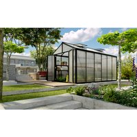 VITAVIA Gewächshaus »Zeus Plus 11900«, BxHxL: 258 x 250 x 316 cm – schwarz Rabatt: 11 % VITAVIA Gewächshaus »Zeus Plus 11900«, BxHxL: 258 x 250 x 316 cm – schwarz Rabatt: 11 %