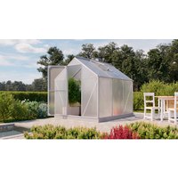 VITAVIA Gewächshaus »Eos Plus 4600«, BxHxL: 198 x 208 x 229 cm – silberfarben Rabatt: 13 % VITAVIA Gewächshaus »Eos Plus 4600«, BxHxL: 198 x 208 x 229 cm – silberfarben Rabatt: 13 %