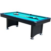 L.A. Sports Pool-Billardtisch mit Zubehör, schwarz hochglanz, Billard -Spiele (Rabatt: 8 %) L.A. Sports Pool-Billardtisch mit Zubehör, schwarz hochglanz, Billard -Spiele (Rabatt: 8 %)