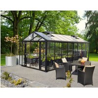 VITAVIA Gewächshaus »Zeus Plus 15700«, BxHxL: 195 x 197 x 131 cm – schwarz VITAVIA Gewächshaus »Zeus Plus 15700«, BxHxL: 195 x 197 x 131 cm – schwarz