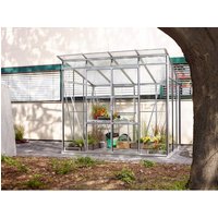 VITAVIA Gewächshaus »Freya Plus«, BxHxL: 192 x 231 x 254 cm – silberfarben VITAVIA Gewächshaus »Freya Plus«, BxHxL: 192 x 231 x 254 cm – silberfarben