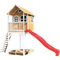 AXI Kinderspielhaus »Romy«, BxHxT: 420 x 320 x 191 cm, Holz, braun/weiß/rot AXI Kinderspielhaus »Romy«, BxHxT: 420 x 320 x 191 cm, Holz, braun/weiß/rot