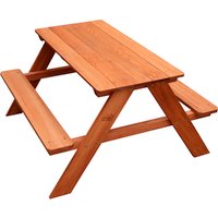 Sunny Kinderpicknicktisch, 4 Sitzplätze, Holz/Hemlockholz – braun Rabatt: 20 % Sunny Kinderpicknicktisch, 4 Sitzplätze, Holz/Hemlockholz – braun Rabatt: 20 %
