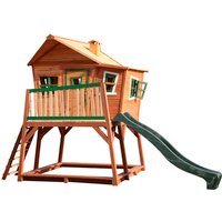 AXI Kinderspielhaus »Max«, BxHxT: 432 x 288 x 193 cm, Holz, braun/grün AXI Kinderspielhaus »Max«, BxHxT: 432 x 288 x 193 cm, Holz, braun/grün