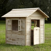 AXI Kinderspielhaus »Noa«, BxHxT: 94 x 133 x 102 cm, Holz, braun AXI Kinderspielhaus »Noa«, BxHxT: 94 x 133 x 102 cm, Holz, braun