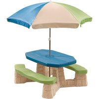 Step2 Kinderpicknicktisch, 4 Sitzplätze, Kunststoff Step2 Kinderpicknicktisch, 4 Sitzplätze, Kunststoff