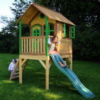 AXI Kinderspielhaus »Laura«, BxHxT: 318 x 272 x 191 cm, Holz, braun/grün Rabatt: 17 % AXI Kinderspielhaus »Laura«, BxHxT: 318 x 272 x 191 cm, Holz, braun/grün Rabatt: 17 %