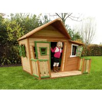 AXI Kinderspielhaus »Lisa«, BxHxT: 220 x 174 x 193 cm, Holz, braun/grün AXI Kinderspielhaus »Lisa«, BxHxT: 220 x 174 x 193 cm, Holz, braun/grün