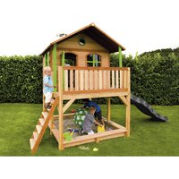 AXI Kinderspielhaus »Marc«, BxHxT: 432 x 293 x 212 cm, Holz, braun/grün/grau Rabatt: 20 % AXI Kinderspielhaus »Marc«, BxHxT: 432 x 293 x 212 cm, Holz, braun/grün/grau Rabatt: 20 %