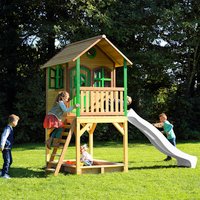 AXI Kinderspielhaus »Sarah«, BxHxT: 370 x 291 x 191 cm, Holz, braun/grün/weiß Rabatt: 17 % AXI Kinderspielhaus »Sarah«, BxHxT: 370 x 291 x 191 cm, Holz, braun/grün/weiß Rabatt: 17 %