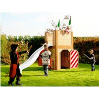 AXI Kinderspielhaus »Arthur«, BxHxT: 319 x 195 x 110 cm, Holz, braun/rot/weiß (Rabatt: 50 %) AXI Kinderspielhaus »Arthur«, BxHxT: 319 x 195 x 110 cm, Holz, braun/rot/weiß (Rabatt: 50 %)