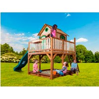 AXI Kinderspielhaus »Liam«, BxHxT: 377 x 291 x 255 cm, Holz, braun/grün Rabatt: 20 % AXI Kinderspielhaus »Liam«, BxHxT: 377 x 291 x 255 cm, Holz, braun/grün Rabatt: 20 %