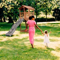 AXI Spielturm »Beach Tower«, (BxHxT): 111,2 x 241,9 x 349 cm – braun AXI Spielturm »Beach Tower«, (BxHxT): 111,2 x 241,9 x 349 cm – braun