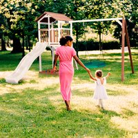 AXI Spielturm »Beach Tower Summer«, (BxHxT): 356,6 x 241,9 x 349 cm – braun Rabatt: 39 % AXI Spielturm »Beach Tower Summer«, (BxHxT): 356,6 x 241,9 x 349 cm – braun Rabatt: 39 %