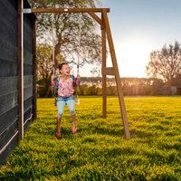 AXI Anbauschaukel, Holz/hemlockHolz – braun AXI Anbauschaukel, Holz/hemlockHolz – braun