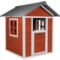 AXI Kinderspielhaus »Lodge«, BxHxT: 111 x 133 x 135 cm, Holz, rot/weiß Rabatt: 17 % AXI Kinderspielhaus »Lodge«, BxHxT: 111 x 133 x 135 cm, Holz, rot/weiß Rabatt: 17 %