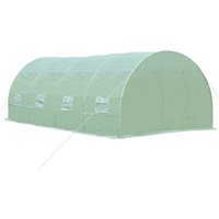 Outsunny Folien-Gewächshaus, BxHxL: 300 x 200 x 600 cm – gruen Outsunny Folien-Gewächshaus, BxHxL: 300 x 200 x 600 cm – gruen