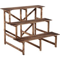 Outsunny Pflanzenregal, BxHxL: x x cm, Tannenholz – beige Rabatt: 15 % Outsunny Pflanzenregal, BxHxL: x x cm, Tannenholz – beige Rabatt: 15 %